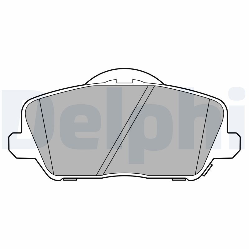 DELPHI LP3591 Brake Pad Set, disc brake