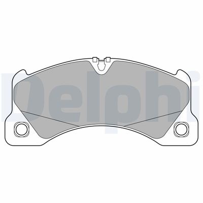 Brake Pad Set, disc brake DELPHI LP3593