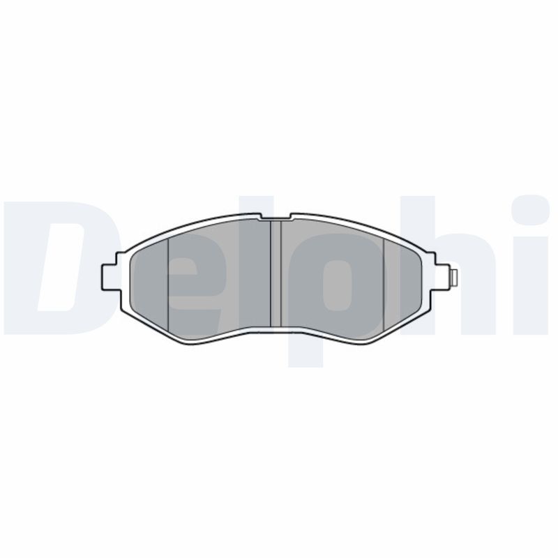 DELPHI LP3594 Brake Pad Set, disc brake