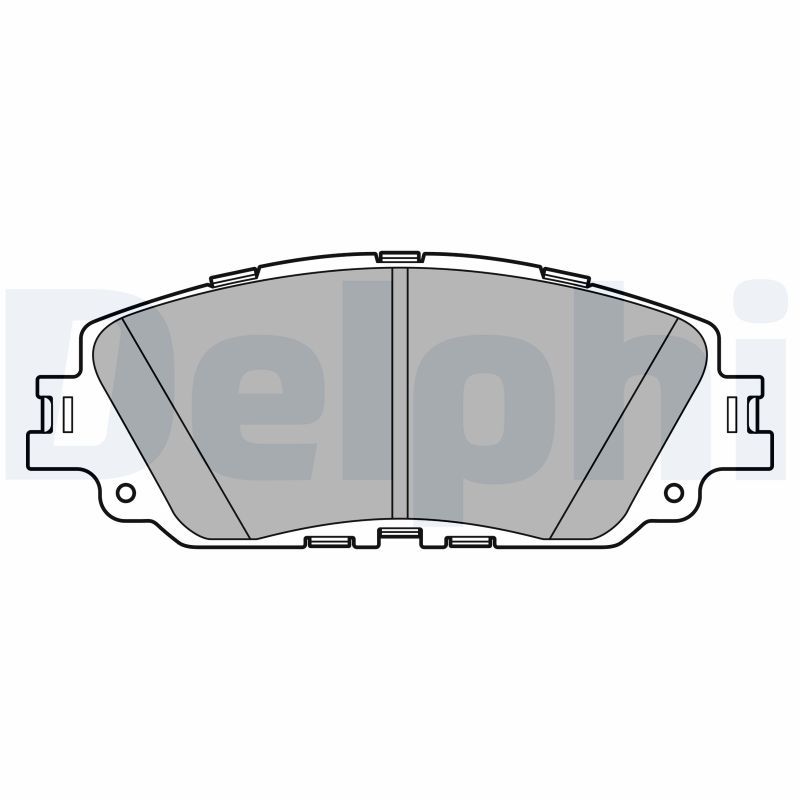 DELPHI LP3596 Brake Pad Set, disc brake