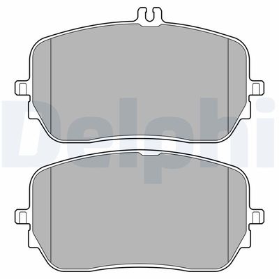 Brake Pad Set, disc brake DELPHI LP3603