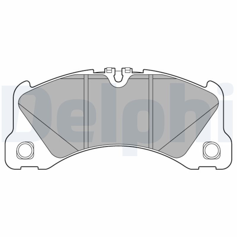 DELPHI LP3612 Brake Pad Set, disc brake