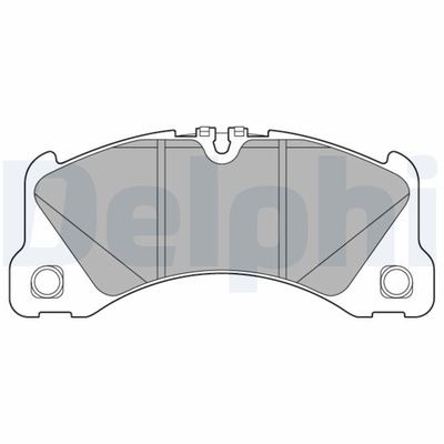 Brake Pad Set, disc brake DELPHI LP3612