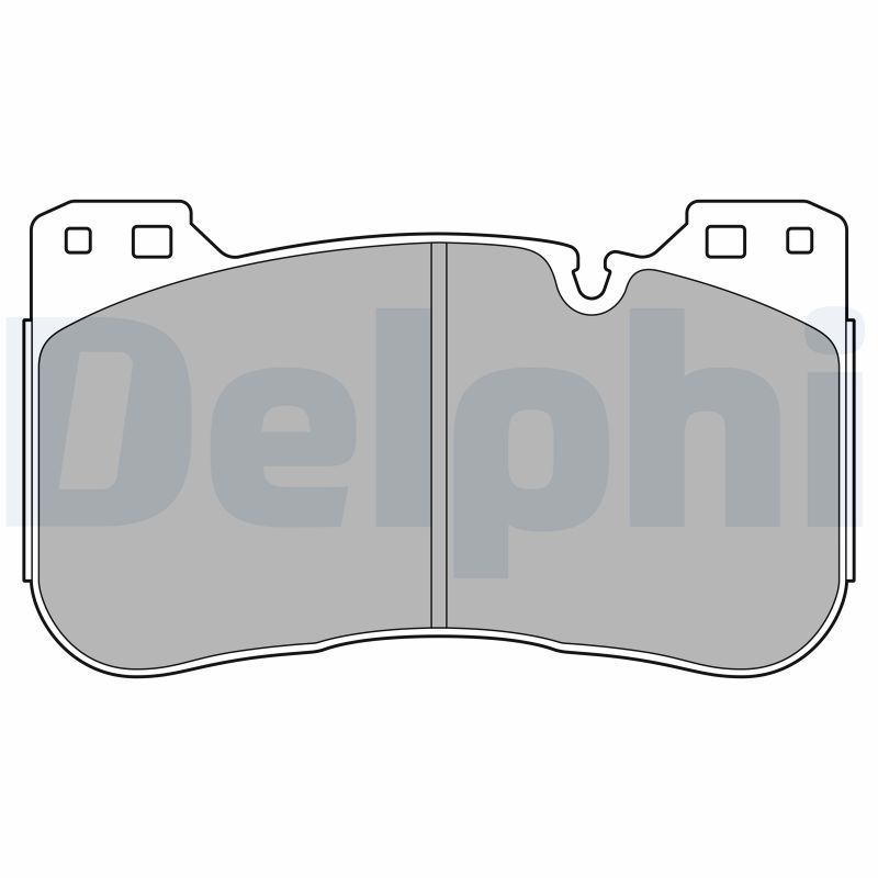 DELPHI LP3626 Brake Pad Set, disc brake