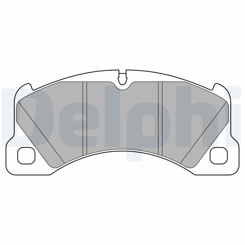 DELPHI LP3629 Brake Pad Set, disc brake