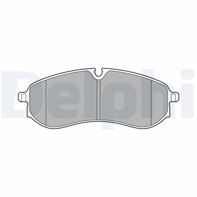 DELPHI LP3641 Brake Pad Set, disc brake