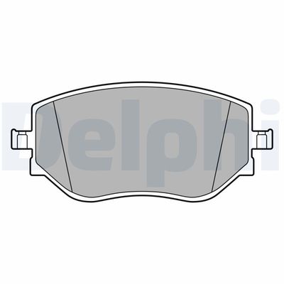 Brake Pad Set, disc brake DELPHI LP3644