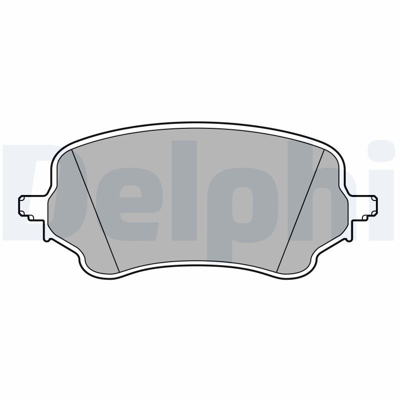 DELPHI LP3648 Brake Pad Set, disc brake