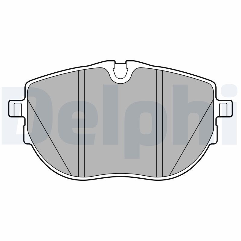 DELPHI LP3651 Brake Pad Set, disc brake