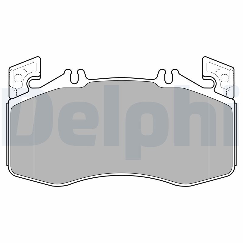 DELPHI LP3654 Brake Pad Set, disc brake