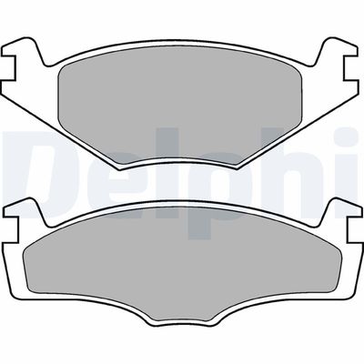 Brake Pad Set, disc brake DELPHI LP421