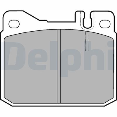 Brake Pad Set, disc brake DELPHI LP427