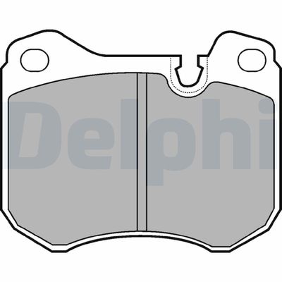 Brake Pad Set, disc brake DELPHI LP446