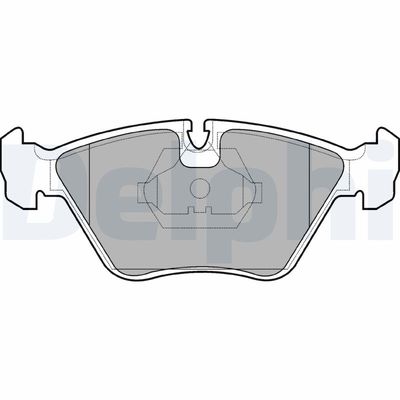 Brake Pad Set, disc brake DELPHI LP705