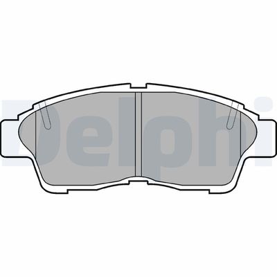 Brake Pad Set, disc brake DELPHI LP789