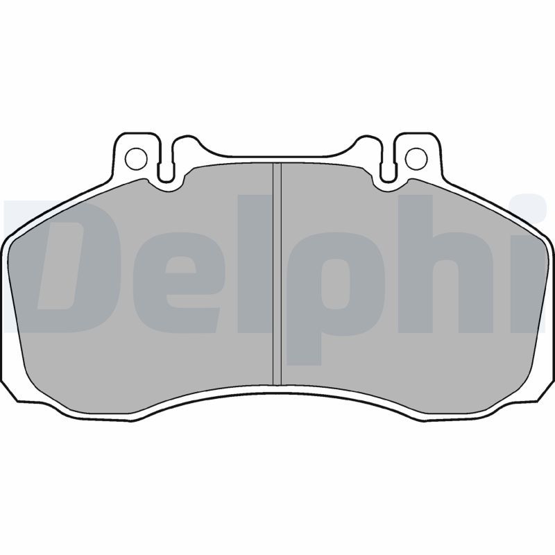 DELPHI LP858 Brake Pad Set, disc brake