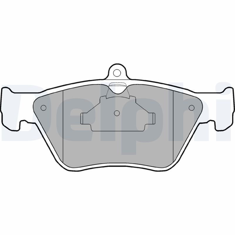 DELPHI LP873 Brake Pad Set, disc brake