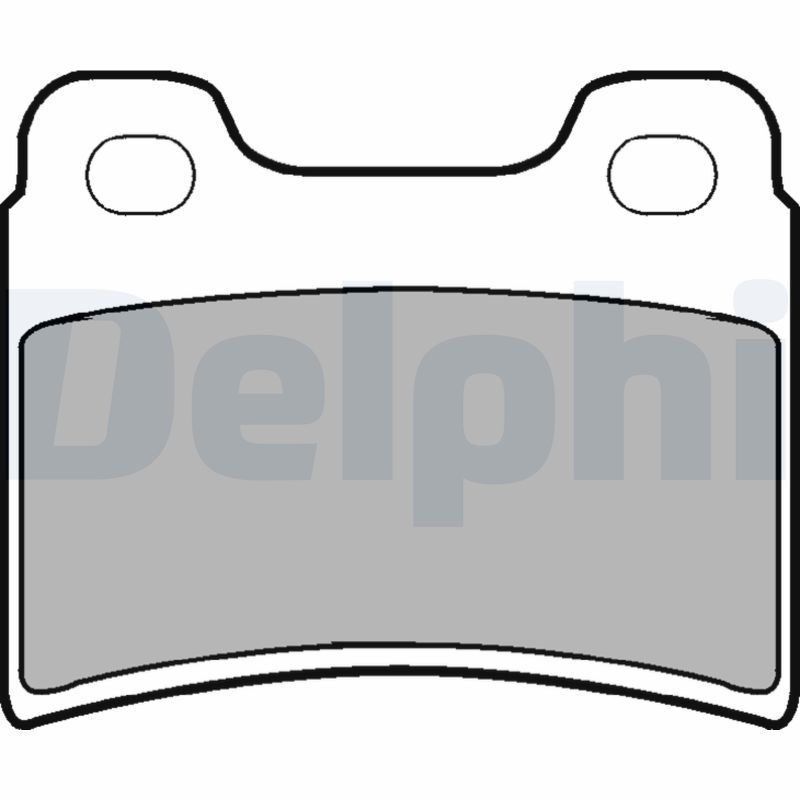 DELPHI LP904 Brake Pad Set, disc brake