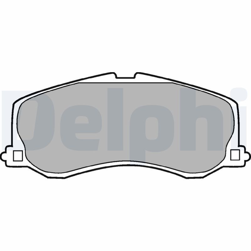 DELPHI LP945 Brake Pad Set, disc brake
