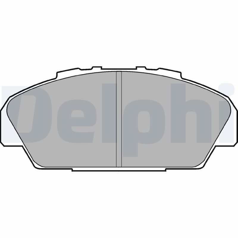 DELPHI LP949 Brake Pad Set, disc brake