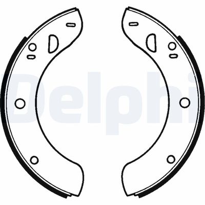 Brake Shoe Set DELPHI LS1018