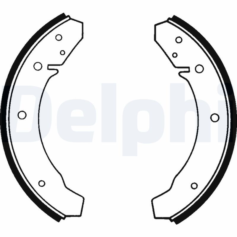 DELPHI LS1098 Brake Shoe Set