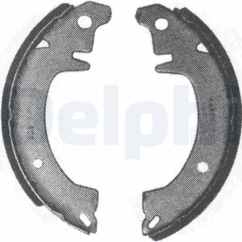 DELPHI LS1101 Brake Shoe Set