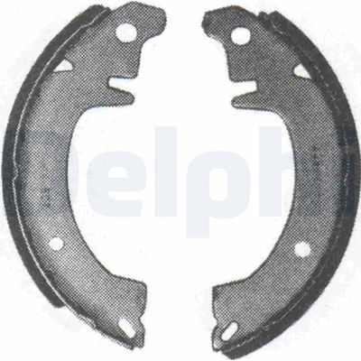 Brake Shoe Set DELPHI LS1101