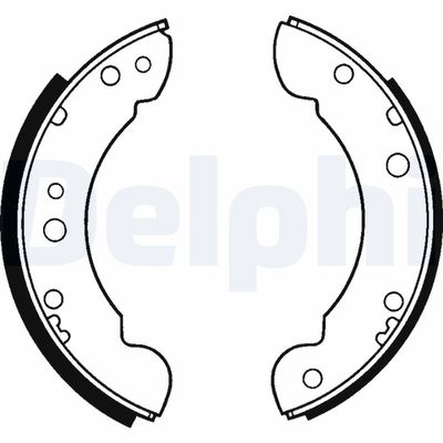 Brake Shoe Set DELPHI LS1201