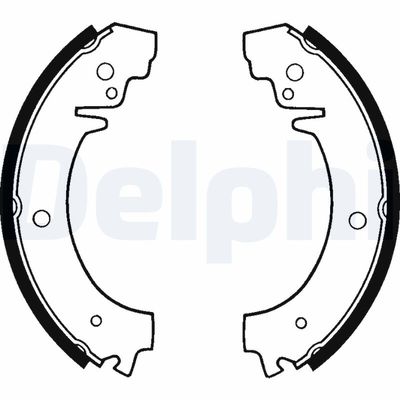 Brake Shoe Set DELPHI LS1219
