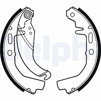 Brake Shoe Set DELPHI LS1247