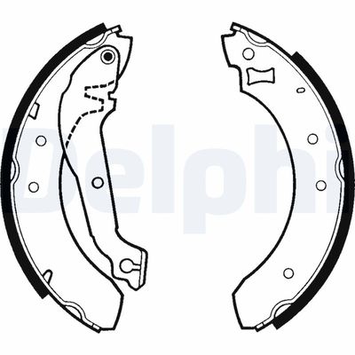 Brake Shoe Set DELPHI LS1268