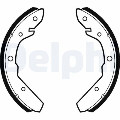 Brake Shoe Set DELPHI LS1286
