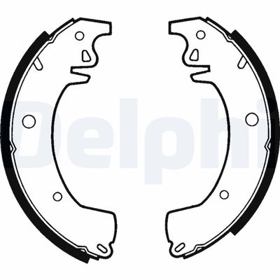 Brake Shoe Set DELPHI LS1306