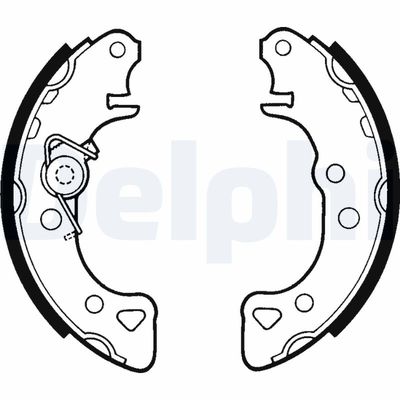Brake Shoe Set DELPHI LS1319