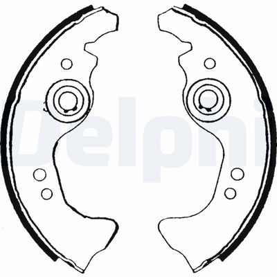 Brake Shoe Set DELPHI LS1453