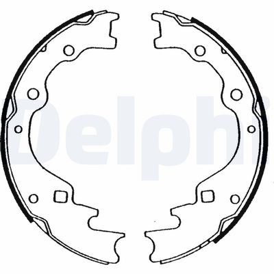 Brake Shoe Set DELPHI LS1476