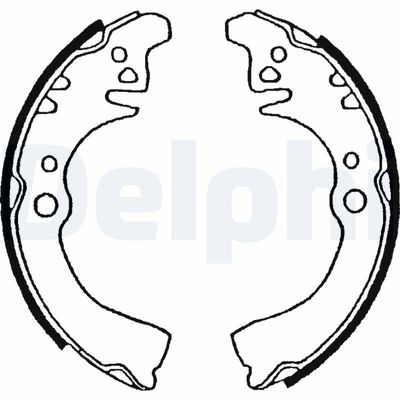 Brake Shoe Set DELPHI LS1509