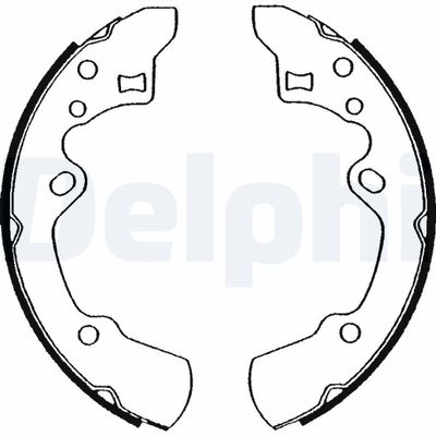 Brake Shoe Set DELPHI LS1546
