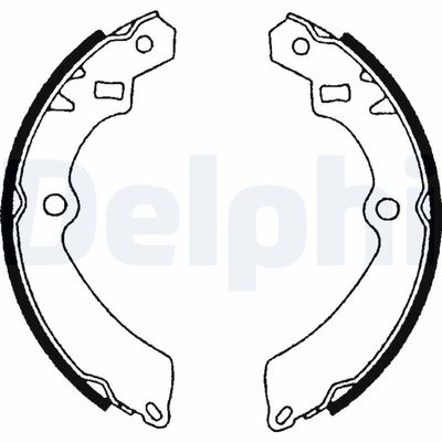Brake Shoe Set DELPHI LS1599