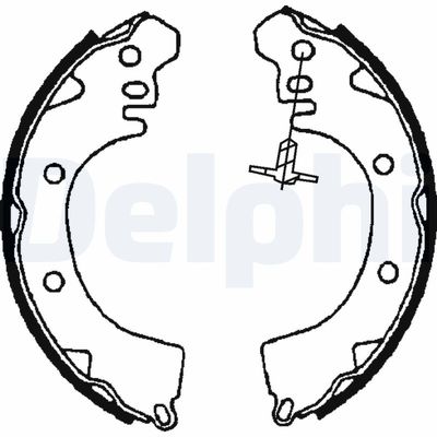 Brake Shoe Set DELPHI LS1705