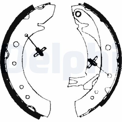 Brake Shoe Set DELPHI LS1713