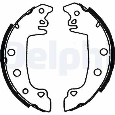 Brake Shoe Set DELPHI LS1721