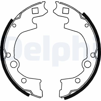 Brake Shoe Set DELPHI LS1760