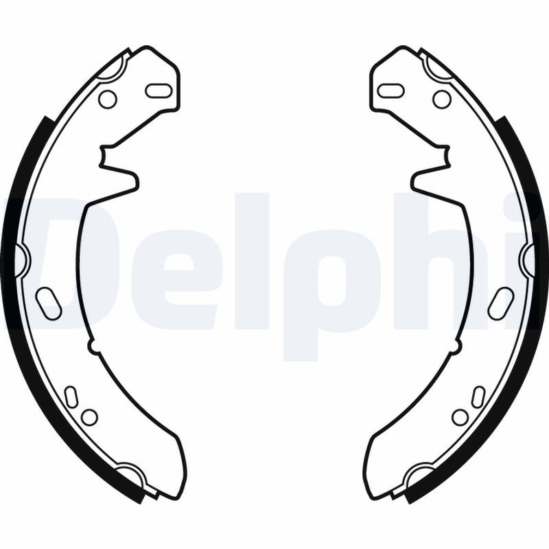 DELPHI LS1867 Brake Shoe Set