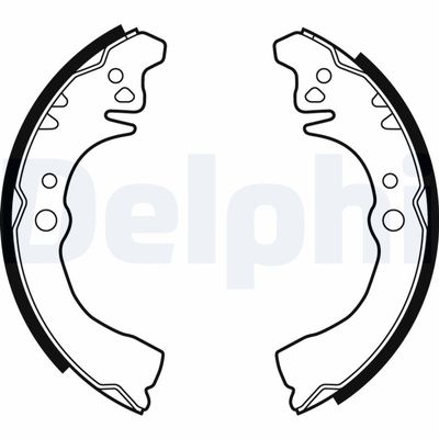 Brake Shoe Set DELPHI LS1875