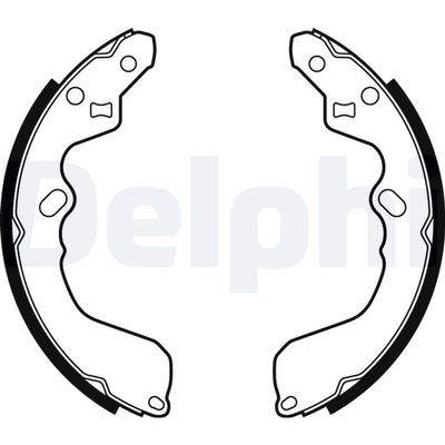 Brake Shoe Set DELPHI LS1876
