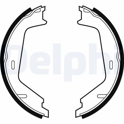Brake Shoe Set DELPHI LS1884
