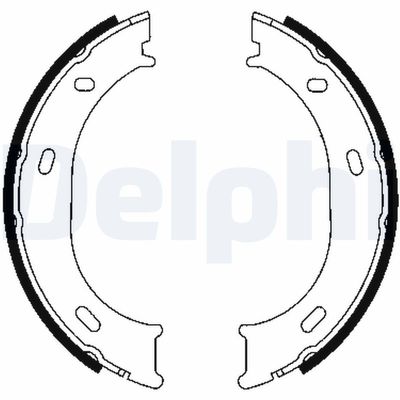 Brake Shoe Set DELPHI LS1905