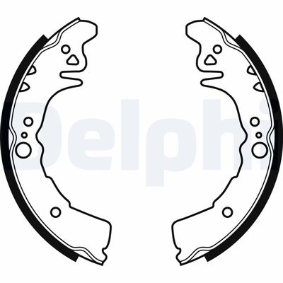 Brake Shoe Set DELPHI LS1937